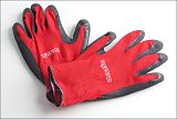 Kyosho červené rukavice do depa, velikost L - klikněte pro více informací