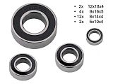 Reckward Tuning set kuli�kov�ch lo�isek pro Hobao Hyper 9 - klikn�te pro v�ce informac�