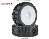 Tourex pneumatiky X300 nalepené na bílém disku, soft - klikněte pro více informací