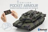 Kyosho Pocket Armour tank Abrams Camo M1A2 1:60 iDriver - klikněte pro více informací