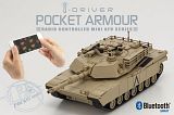 Kyosho Pocket Armour tank Abrams M1A2 Sand 1:60 iDriver - kliknte pro vce informac