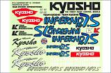 Kyosho Inferno MP 7,5 samolepky - klikněte pro více informací
