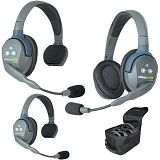 UltraLite headset pro 3 osoby + 3 baterie + nabje - kliknte pro vce informac