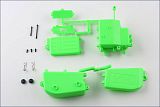 Kyosho MP9 krabička na přijímač a baterie, zelená - klikněte pro více informací