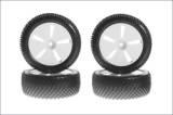 Kyosho nalepené pneumatiky Mini Spike, bílé - klikněte pro více informací