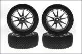 Kyosho nalepen pneumatiky Microsquare, bl - kliknte pro vce informac