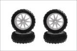 Kyosho nalepené pneumatiky High Traction, bílá - klikněte pro více informací