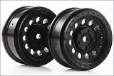 Kyosho plastové disky pro pneumatiky DRT černé - klikněte pro více informací