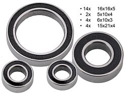 Reckward Tuning set kuličkových ložisek pro Mugen