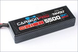 Team Orion LiPo Carbon Pro 5500 mAh 90C 7.4V Deans konektory - klikněte pro větší náhled
