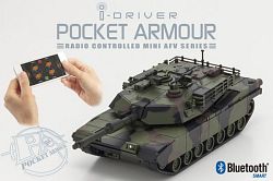 Kyosho Pocket Armour tank Abrams M1A2 Green Camo1: