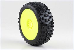 AKA 1:8 I-Beam Buggy super soft nalepené na lutém