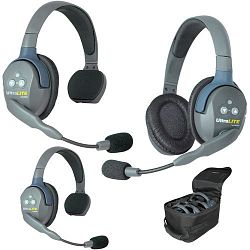 UltraLite headset pro dv osoby   2 baterie   nab