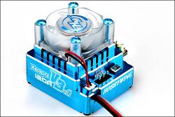 Hobbywing regulátor Xerun 120A V3.1, modrý - klikněte pro větší náhled