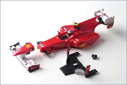 Kyosho Mini-Z F1 karoserie Ferrari F10 no. 1 - klikněte pro větší náhled