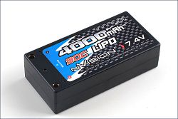 nVision Factory Pro Lipo Shorty 4000 90C 7,4V - kliknte pro vt nhled