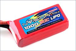 nVision LiPo 3s 11,1V 1000 30C - klikněte pro větší náhled