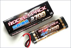 Team Orion Rocket Stick Pack 7.2V 2700 mAh - kliknte pro vt nhled