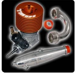 RB Products spalovac motor TM928 4,67 ccm s vfukem - kliknte pro vt nhled