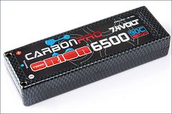 Team Orion LiPo Carbon Pro 6500 mAh 90C 7.4V - kliknte pro vt nhled