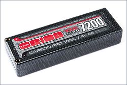 Team Orion LiPo Carbon Pro 7200 mAh 100C 7.4V - kliknte pro vt nhled