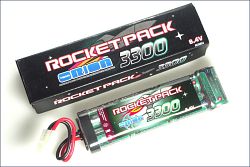 Team Orion Rocket Stick Pack 8.4V 3300 mAh - kliknte pro vt nhled