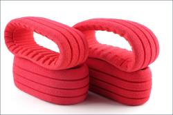 AKA vložky do pneumatik truggy červené měkké (4 ks) - klikněte pro větší náhled