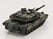 Kyosho Pocket Armour tank Abrams M1A2 Green Camo1: